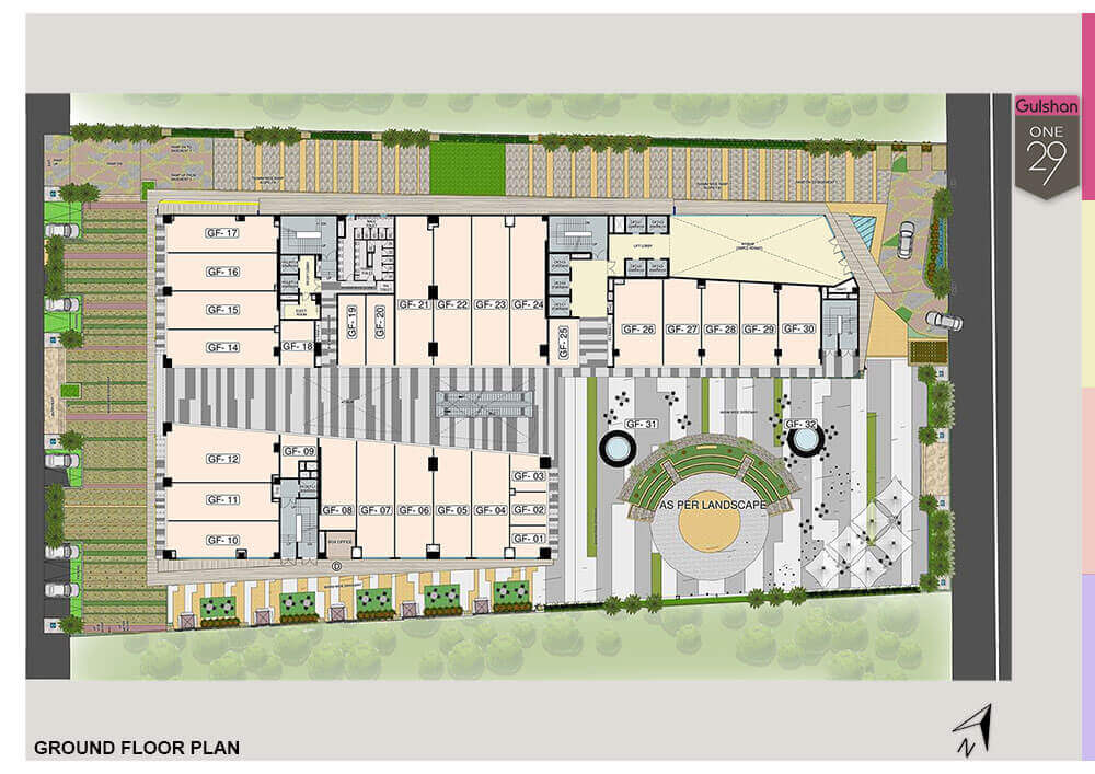  Gulshan One29 ,floor plan