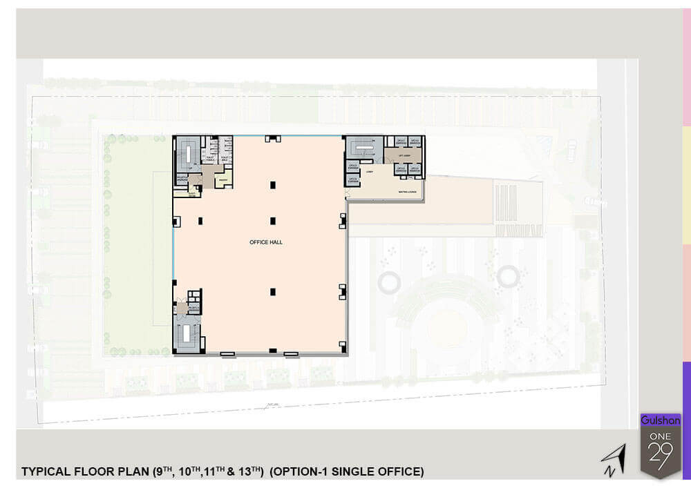  Gulshan One29 ,floor plan