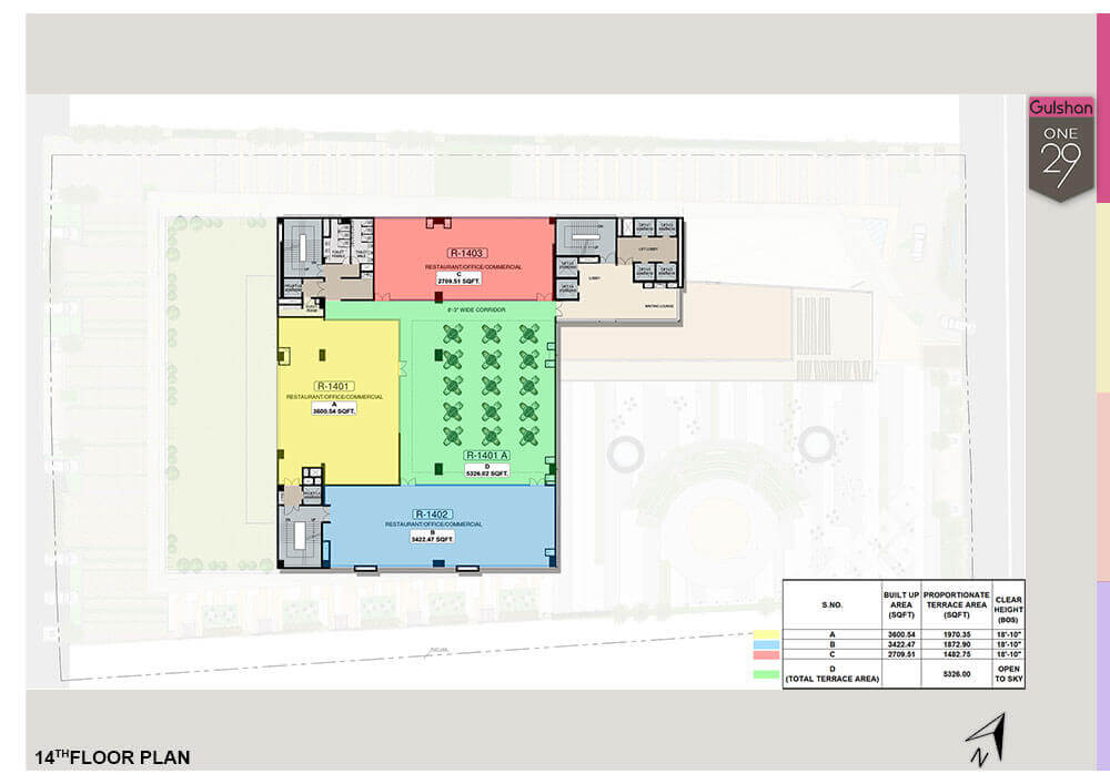  Gulshan One29 ,floor plan