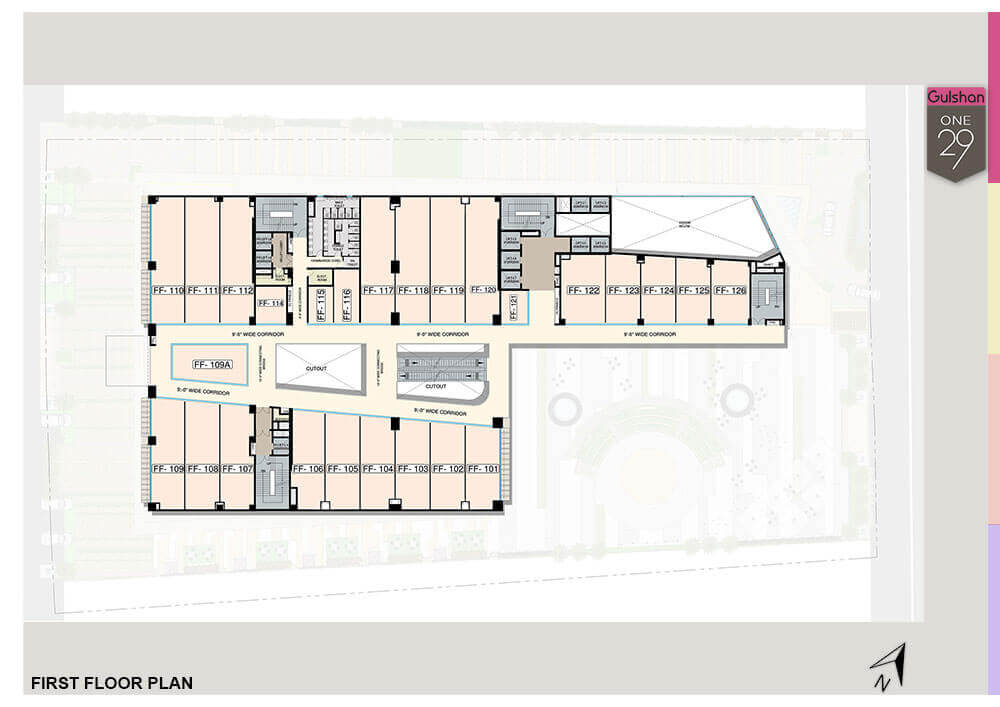  Gulshan One29 ,floor plan