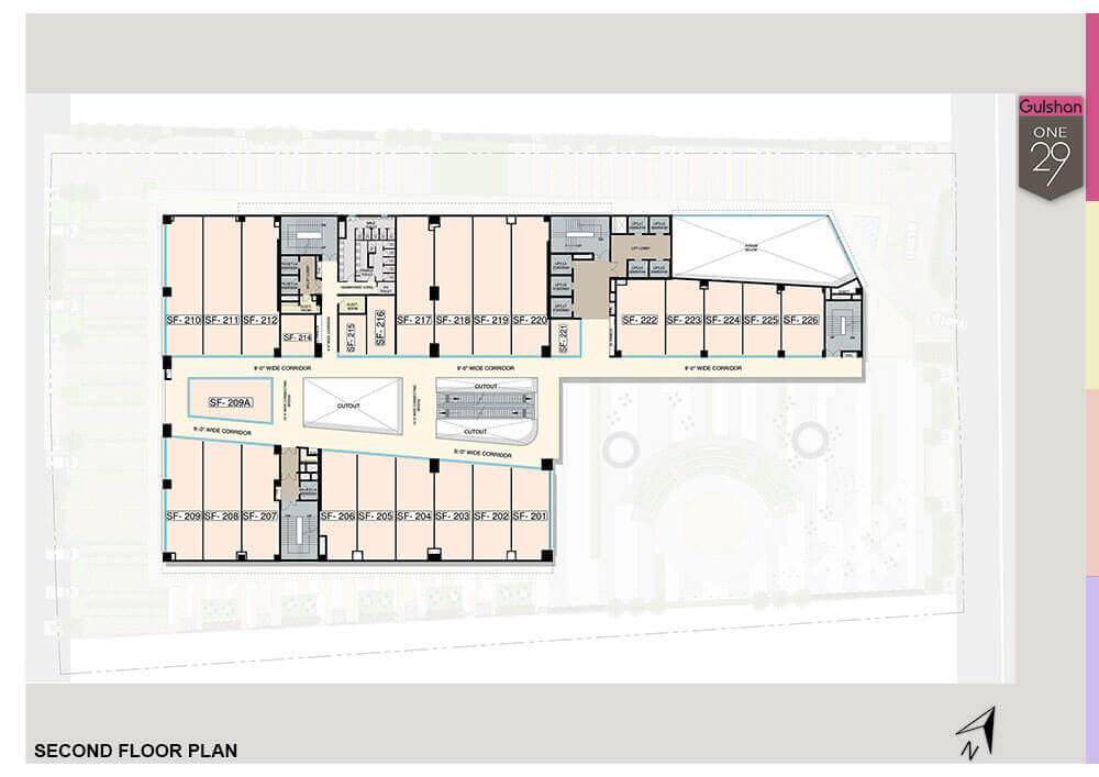  Gulshan One29 ,floor plan