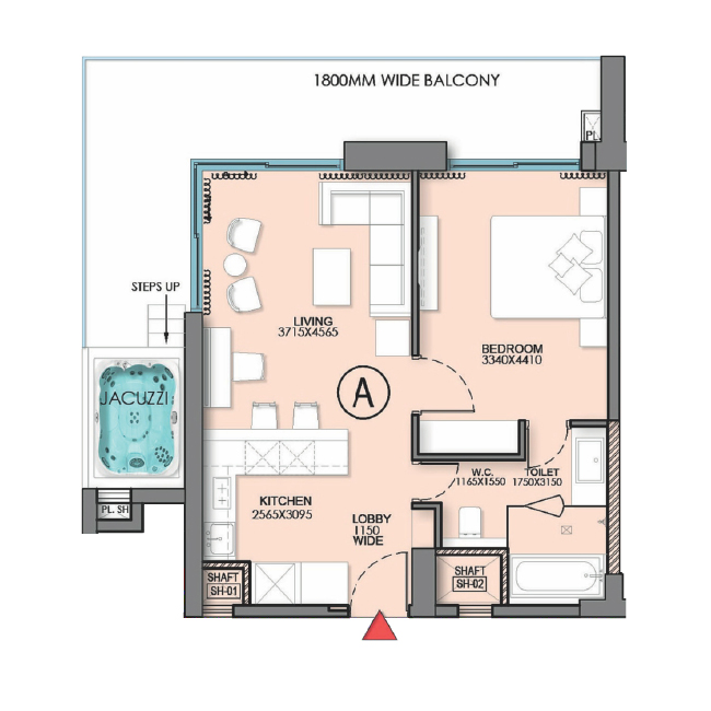 Central Park Bellavista,floor plan