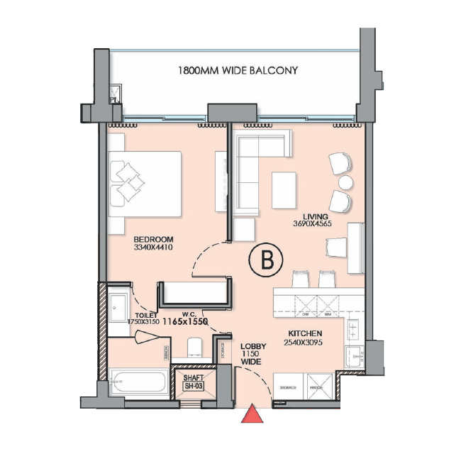 Central Park Bellavista,floor plan