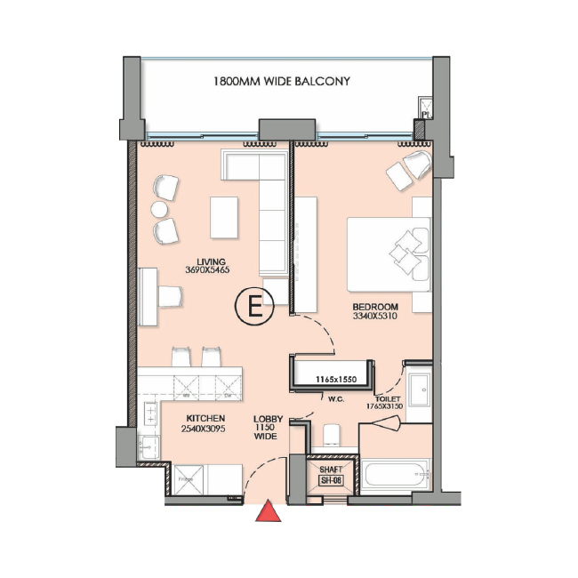 Central Park Bellavista,floor plan