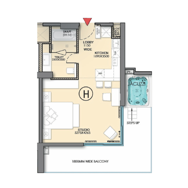 Central Park Bellavista,floor plan