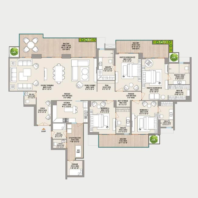 County 107,floor plan