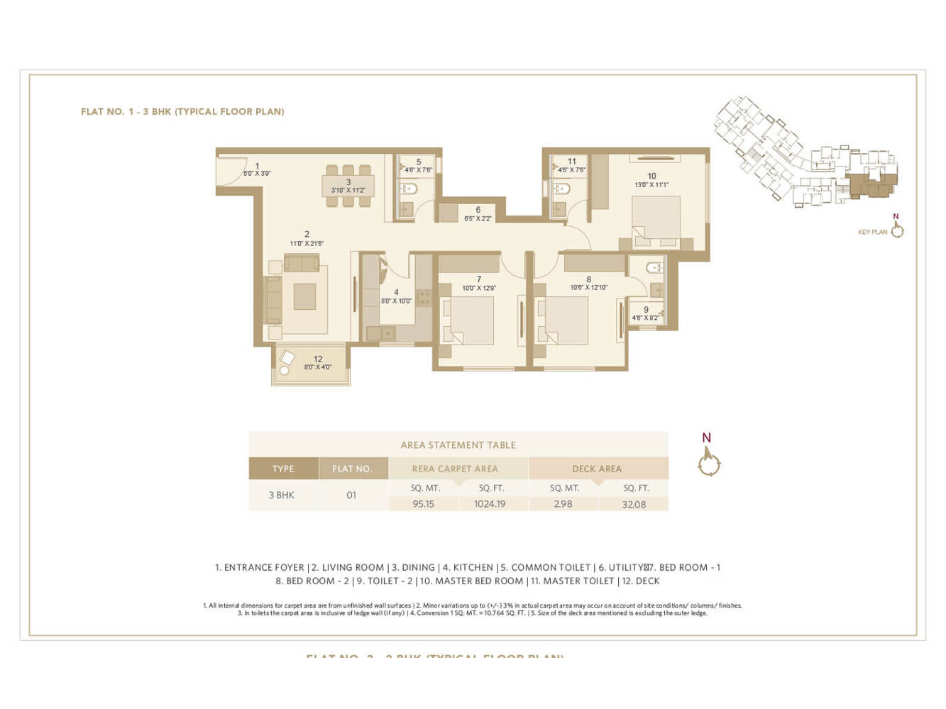 House of Hiranandani Castalia,floor plan