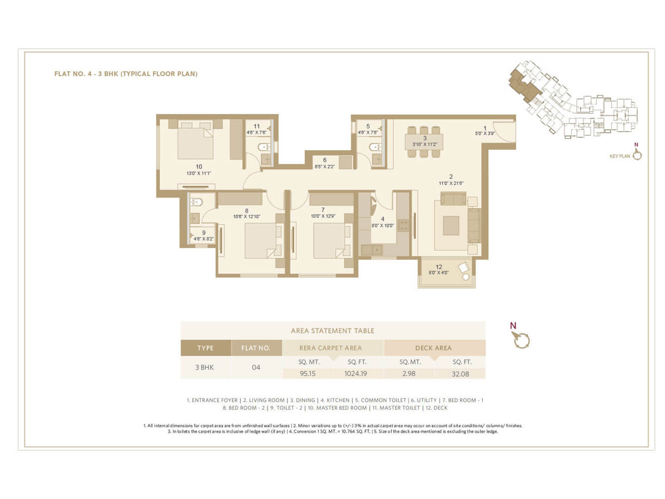 House of Hiranandani Castalia,floor plan