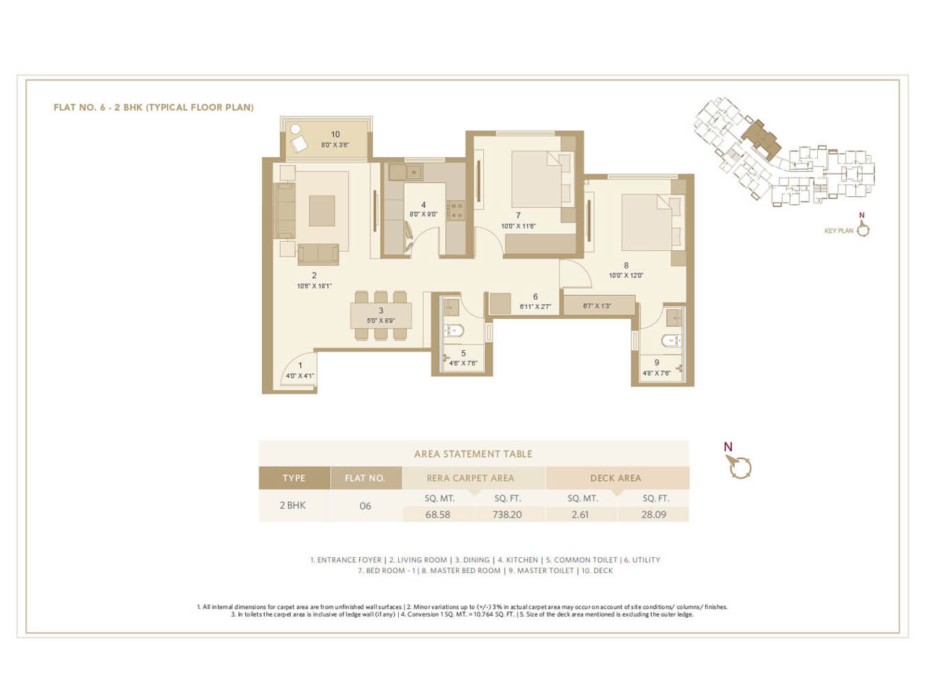 House of Hiranandani Castalia,floor plan