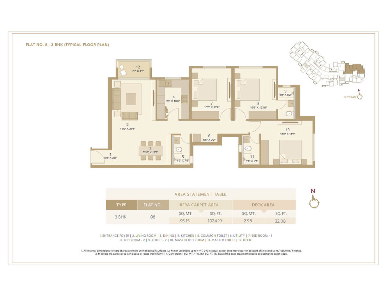 House of Hiranandani Castalia,floor plan