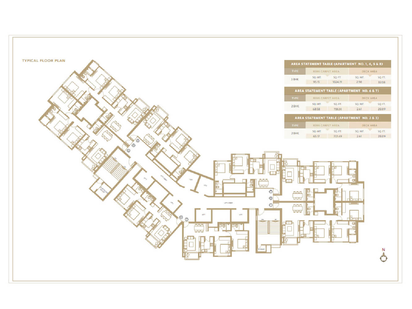 House of Hiranandani Castalia,floor plan