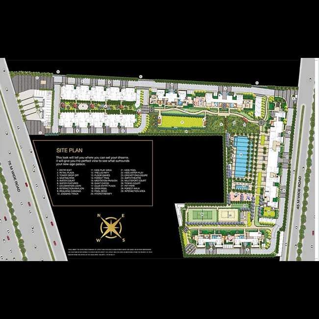 Mahagun Madalleo,floor plan