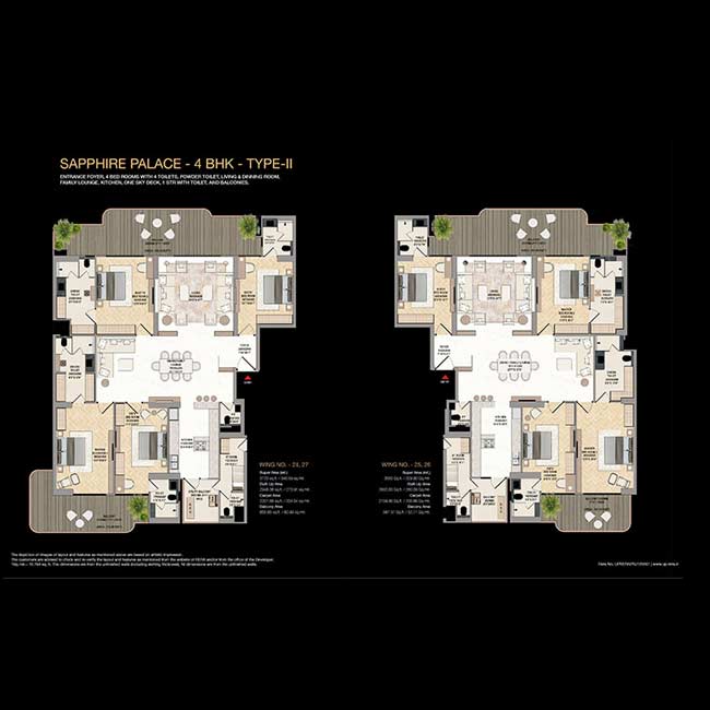 Mahagun Madalleo,floor plan