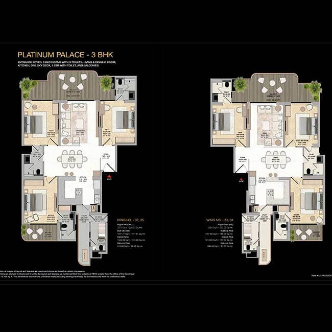 Mahagun Madalleo,floor plan