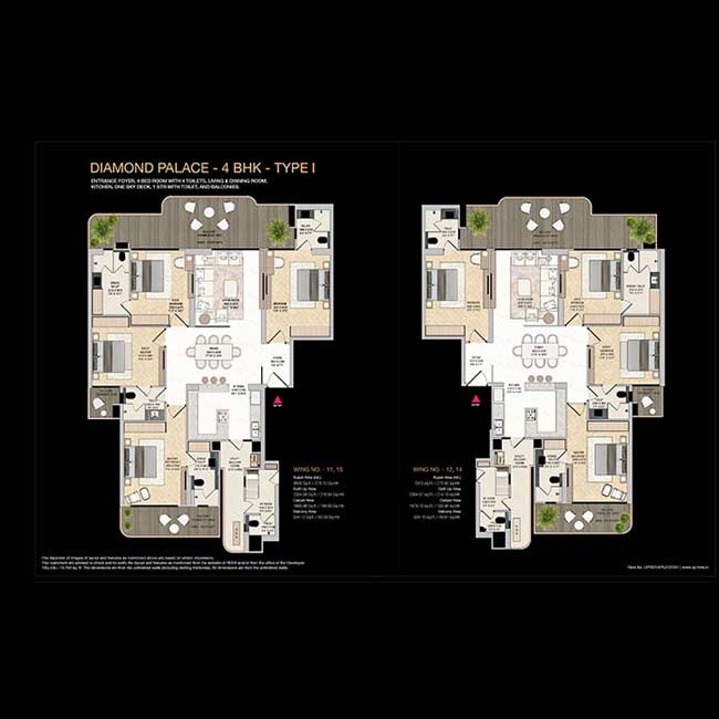 Mahagun Madalleo,floor plan